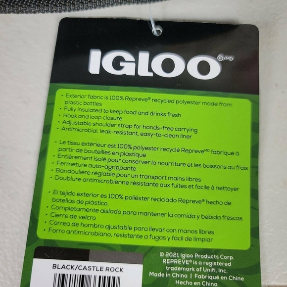 New Igloo cooler bag black - Picture 2 of 11